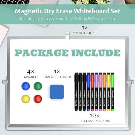 Caregivers stay organized with a whiteboard