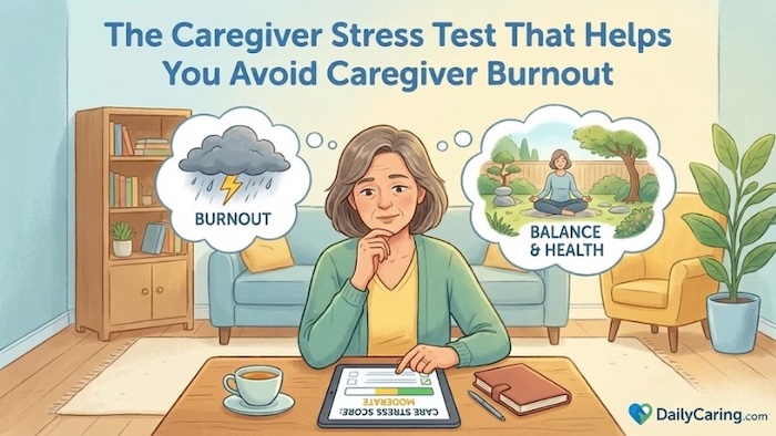 The caregiver stress test from AARP.