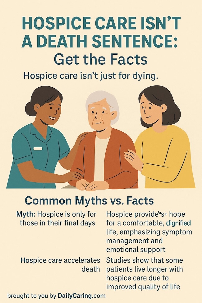 Hospice Care Isn't a Death Sentence. Get the Facts! From Daily Caring