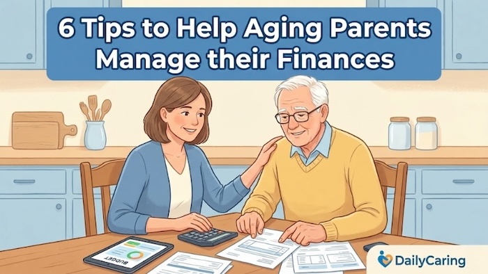 Helping aging parents with their finances.