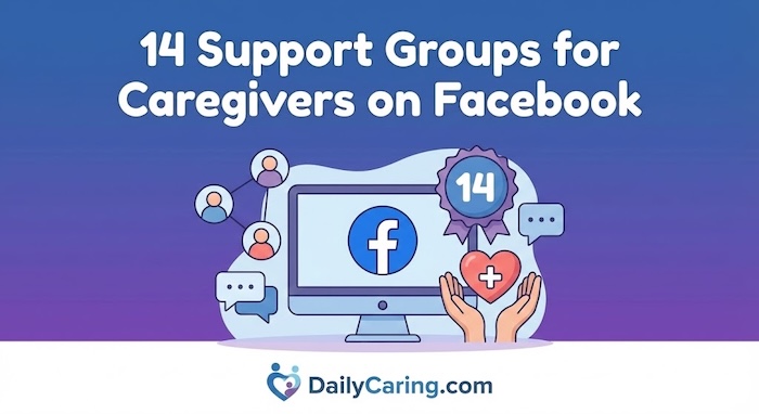 Recommended caregiver support groups on Facebook.