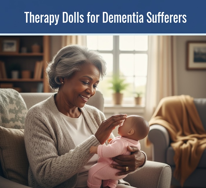 Therapy dolls for dementia patients. Controversial, but effective in many cases.
