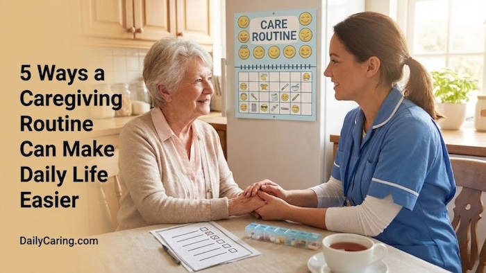 5 key benefits of a caregiving routine.