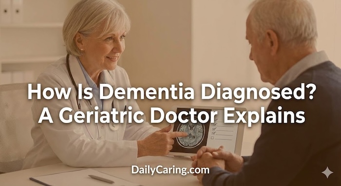 How is dementia diagnosed? Daily Caring asks a geriatric doctor.