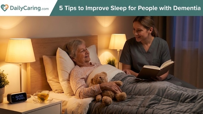 Strategies to improve sleep in aging adults with dementia.
