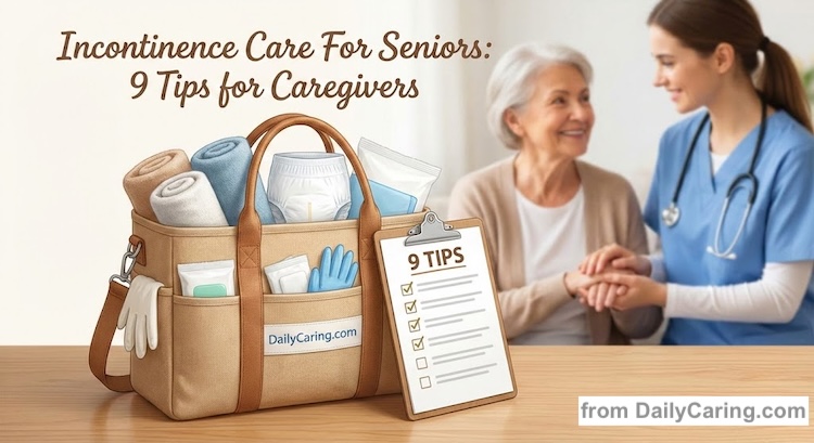 Incontinence care advice for seniors and their caregivers.