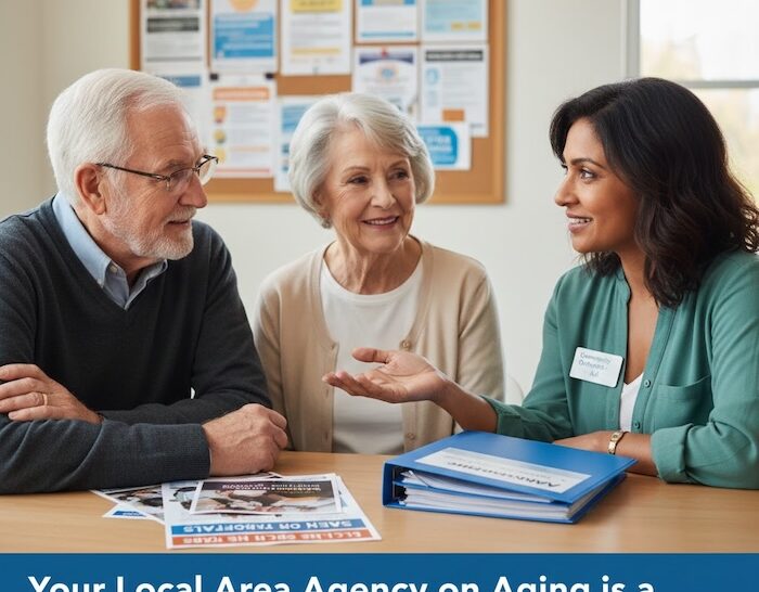 The local area agency on aging is a great resource for seniors and family caregivers.