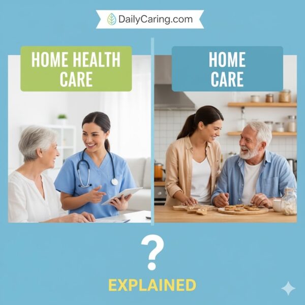 Home Care vs Home Health Care - What's the Difference?