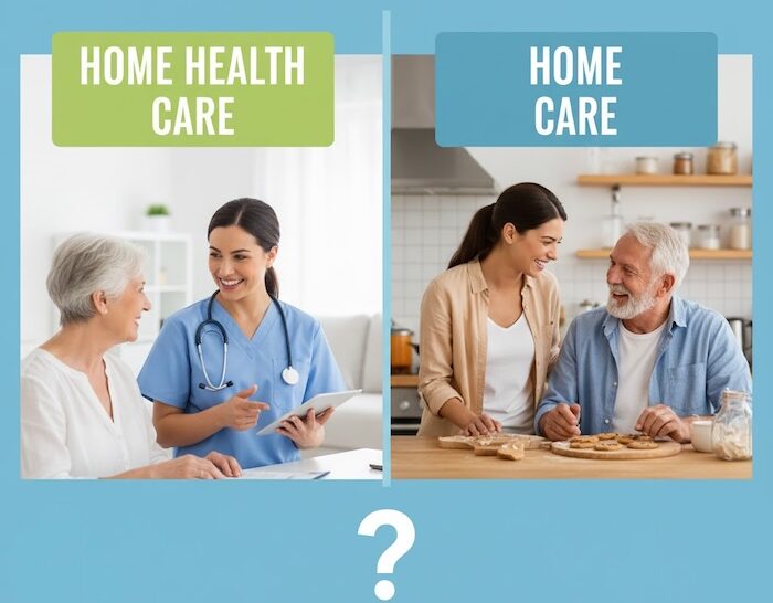 Home Care vs Home Health Care - What's the Difference?