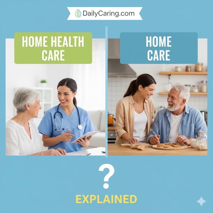 Home Care vs Home Health Care - What's the Difference?