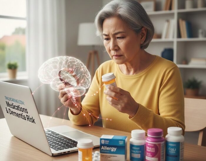Certain medications like anticholinergics can induce side effects that can mimic dementia.