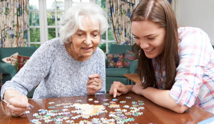 Puzzles for seniors at every ability level exercise fingers and minds and give a sense of accomplishment