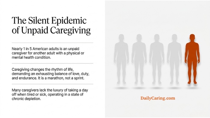 The importance of taking caregiver breaks.