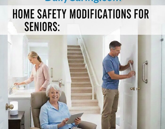 13 helpful home modification recommendations for seniors living at home.