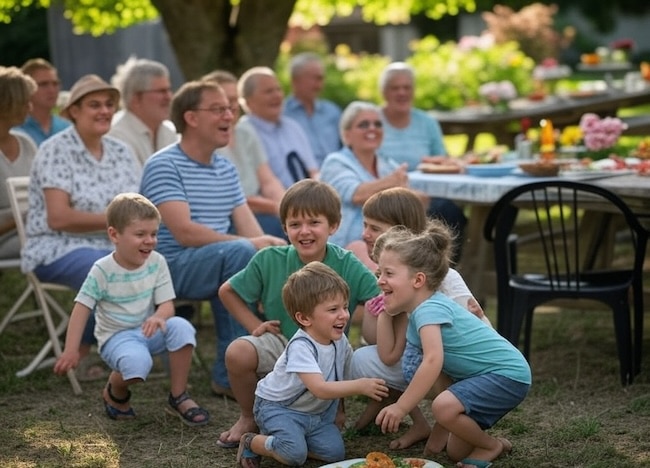 A Valentine's Day Potluck is a Great Activity for the whole family including seniors