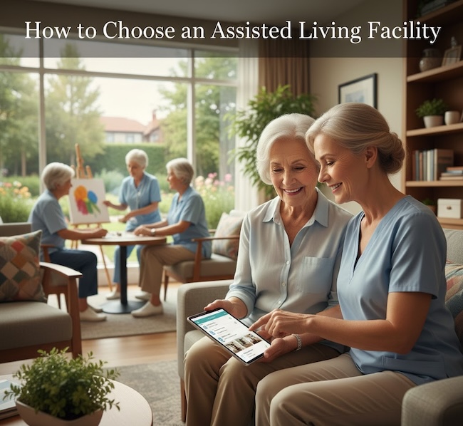 How to choose an assisted living facility. Tips and tricks from the experts!