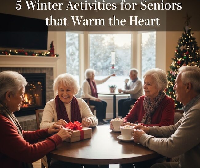 5 winter activities for seniors that will keep them active and engaged.