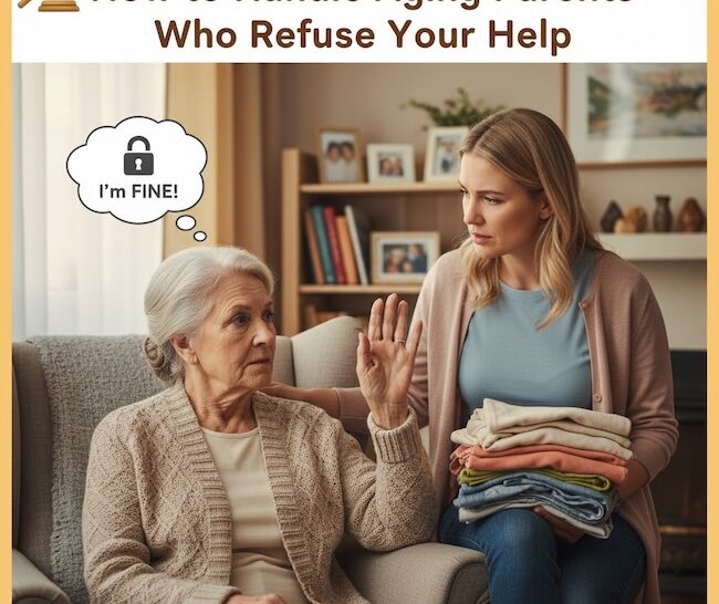 How to handle parents who refuse their children's help.