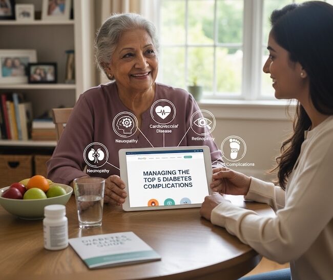 Diabetes can cause all kinds of other issues concurrently. Here are the top 5 diabetes complications you may encounter.