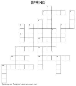 Free Printable Crossword Puzzles for Seniors – DailyCaring