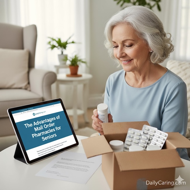 The advantages of mail order pharmacies for seniors.