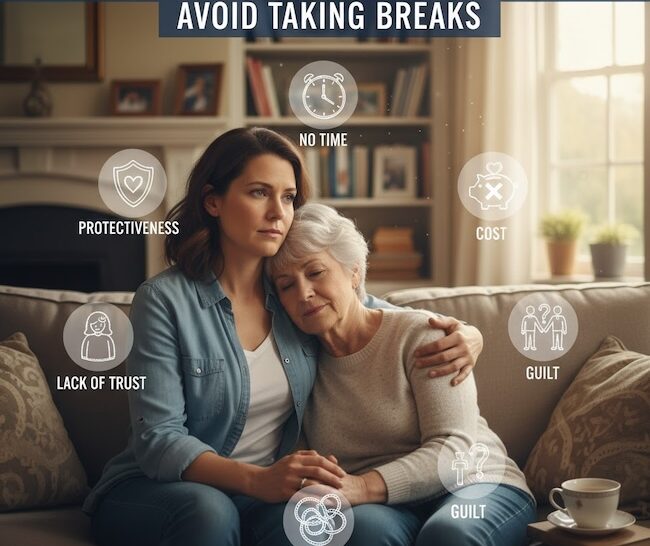 6 reasons dementia caregivers don't take breaks.