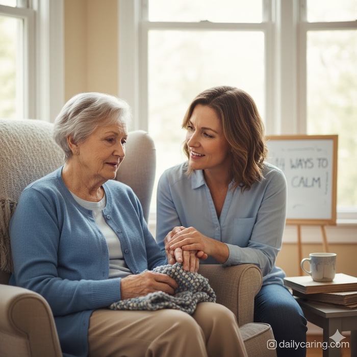 The best strategies for dealing with dementia related screaming and crying.