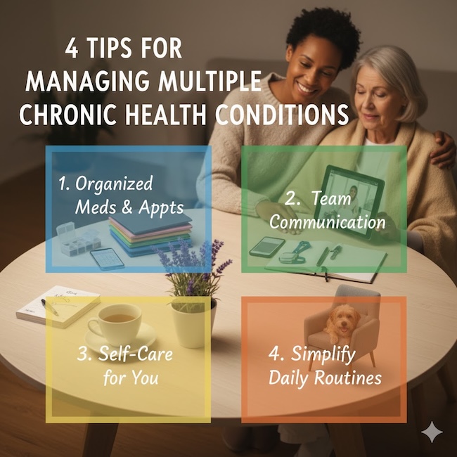 Great tips for managing chronic health conditions