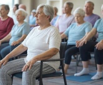 Chair yoga for seniors offers a gentle yet effective solution, combining the benefits of yoga with the support and safety of a seated practice.
