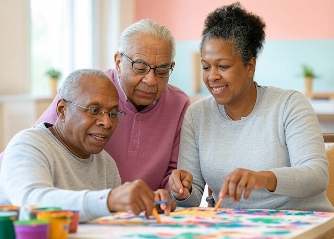 6 sensory activities for dementia affected seniors.