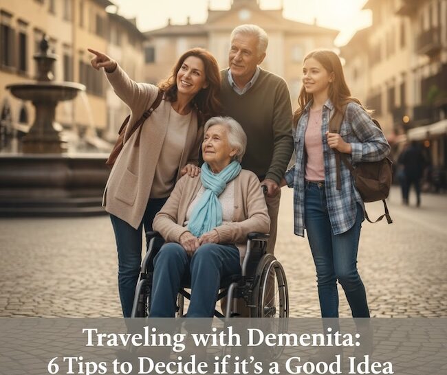 Traveling with dementia can be tricky. Here are 6 tips to help decide whether the trip will be worth the hassle.