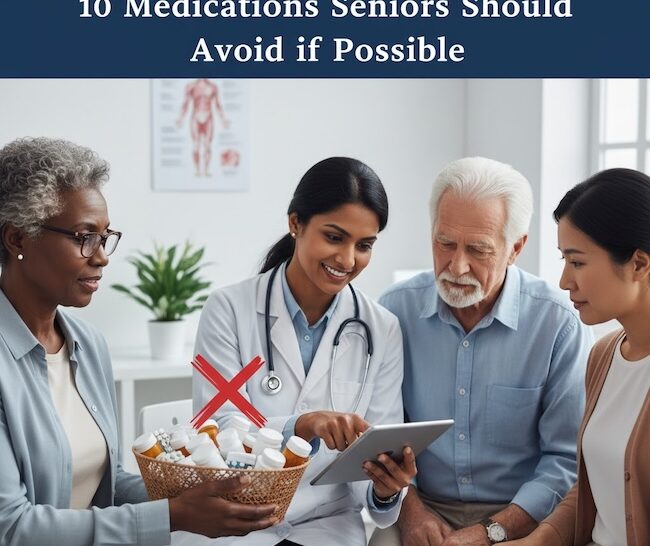 There are certain medications that seniors should avoid if possible
