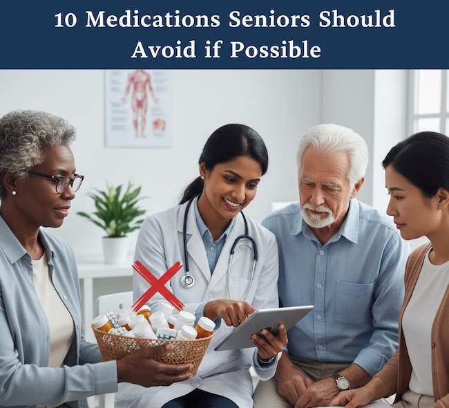 There are certain medications that seniors should avoid if possible