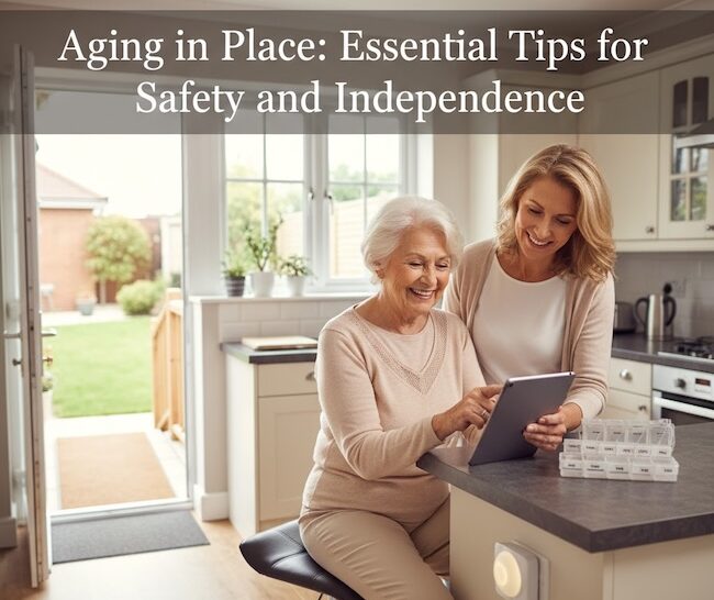Safety tips to help support Aging in Place for older adults