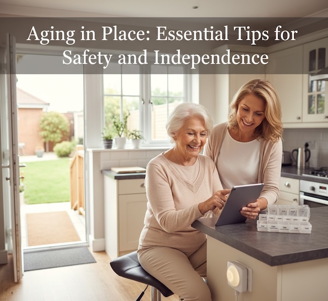 Safety tips to help support Aging in Place for older adults