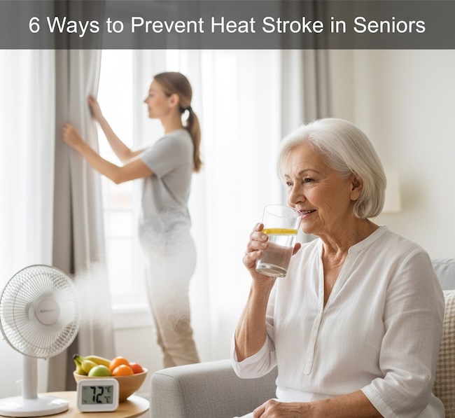 How to prevent heat stroke in seniors - from Daily Caring