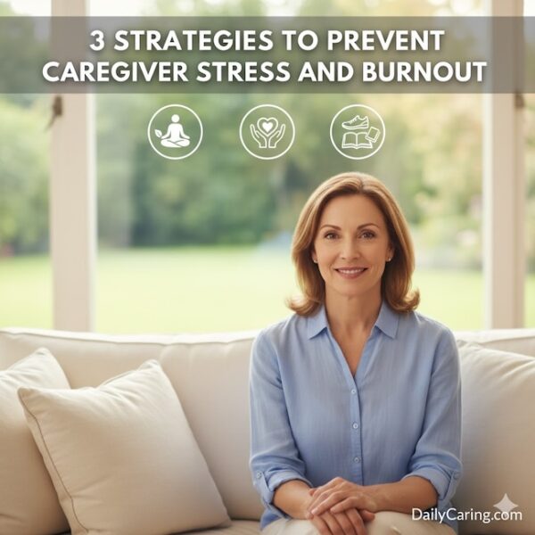 3 Strategies to prevent caregiver stress and burnout