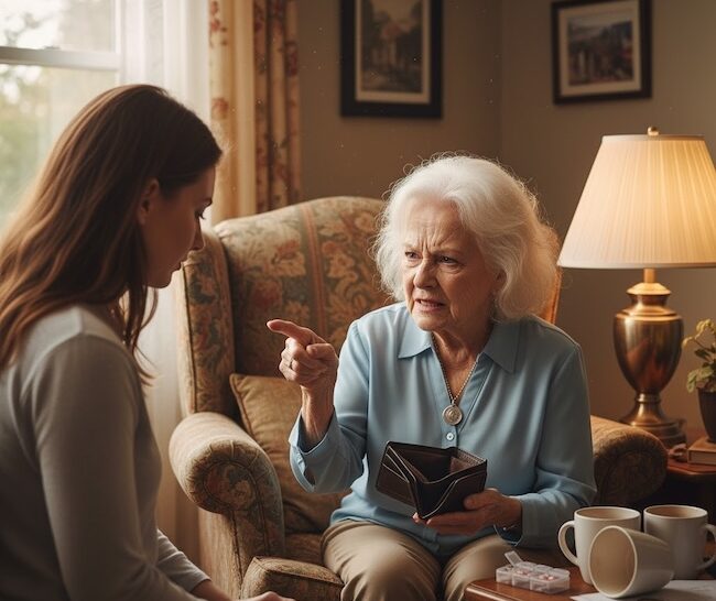 The top accusations you might hear from someone with dementia