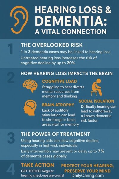 INFOGRAPHIC: Treating Hearing Loss Can Reduce Dementia Risk