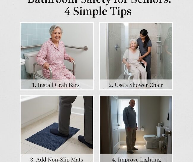 Bathroom safety tips for caregivers and their loved ones.