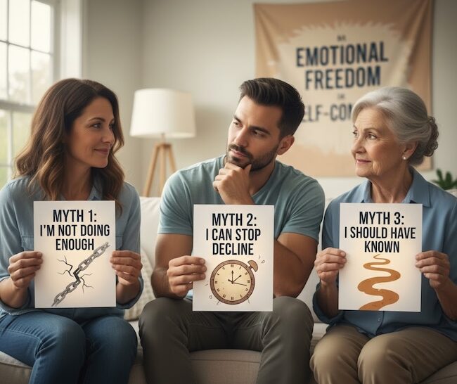 3 myths that cause caregiver guilt, and how to free yourself from the mental chains.