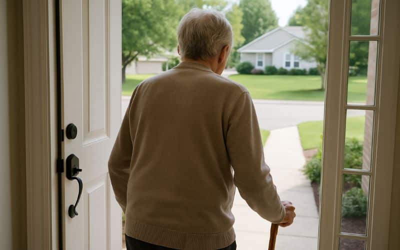 Moving to assisted living is a difficult decision, but there are five signs that it's time. Wandering and leaving the home is one of them.
