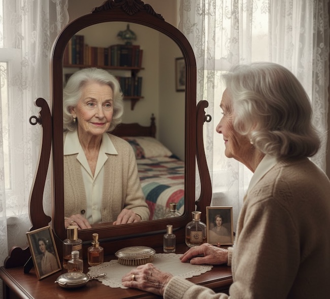 Mirrors can cause aging adults with dementia to become confused and agitated. Here's how to cover them up to ease the mood.