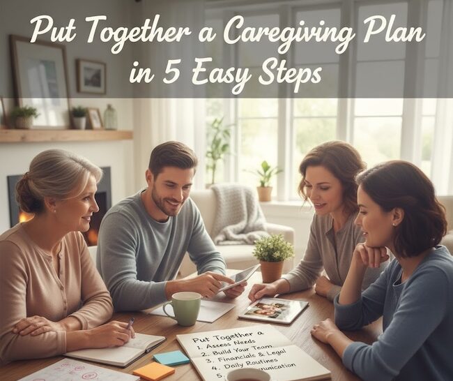 Putting together a caregiving plan can be done with the right tool.