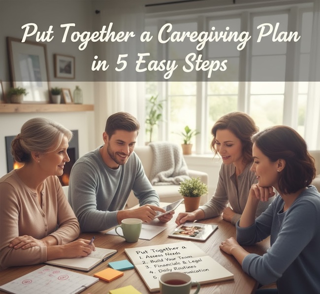 Putting together a caregiving plan can be done with the right tool.