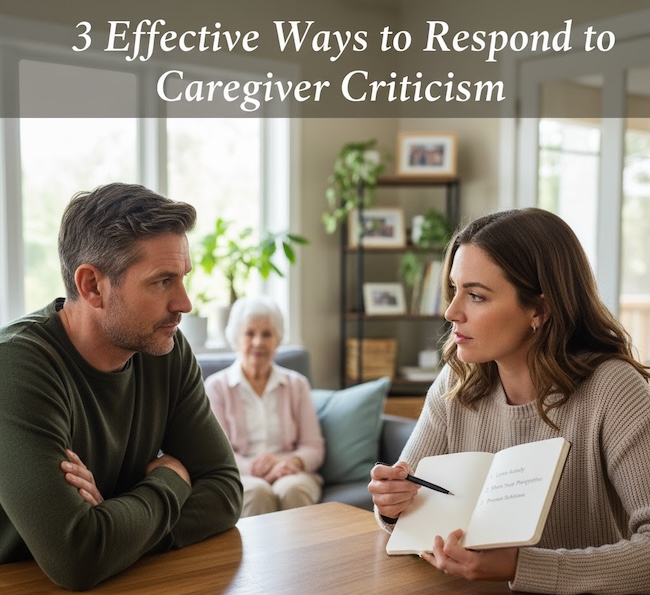 3 Effective Ways to Respond to Caregiver Criticism - From the Experts