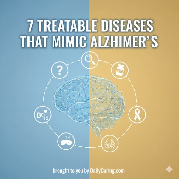 7 treatable diseases that can mimic Alzheimer's Disease