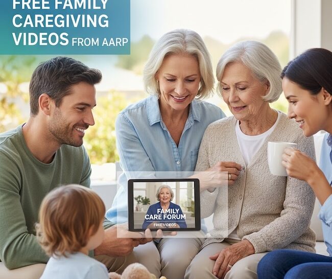 Free family caregiving videos from AARP can be a great way to educate oneself about taking care of loved ones.
