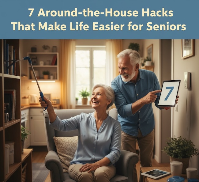 7 great household hacks for seniors to improve quality of life around the house