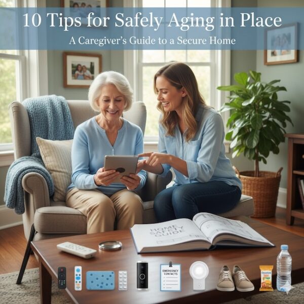 Safety Tips for Aging in Place. A Caregiver's Resource